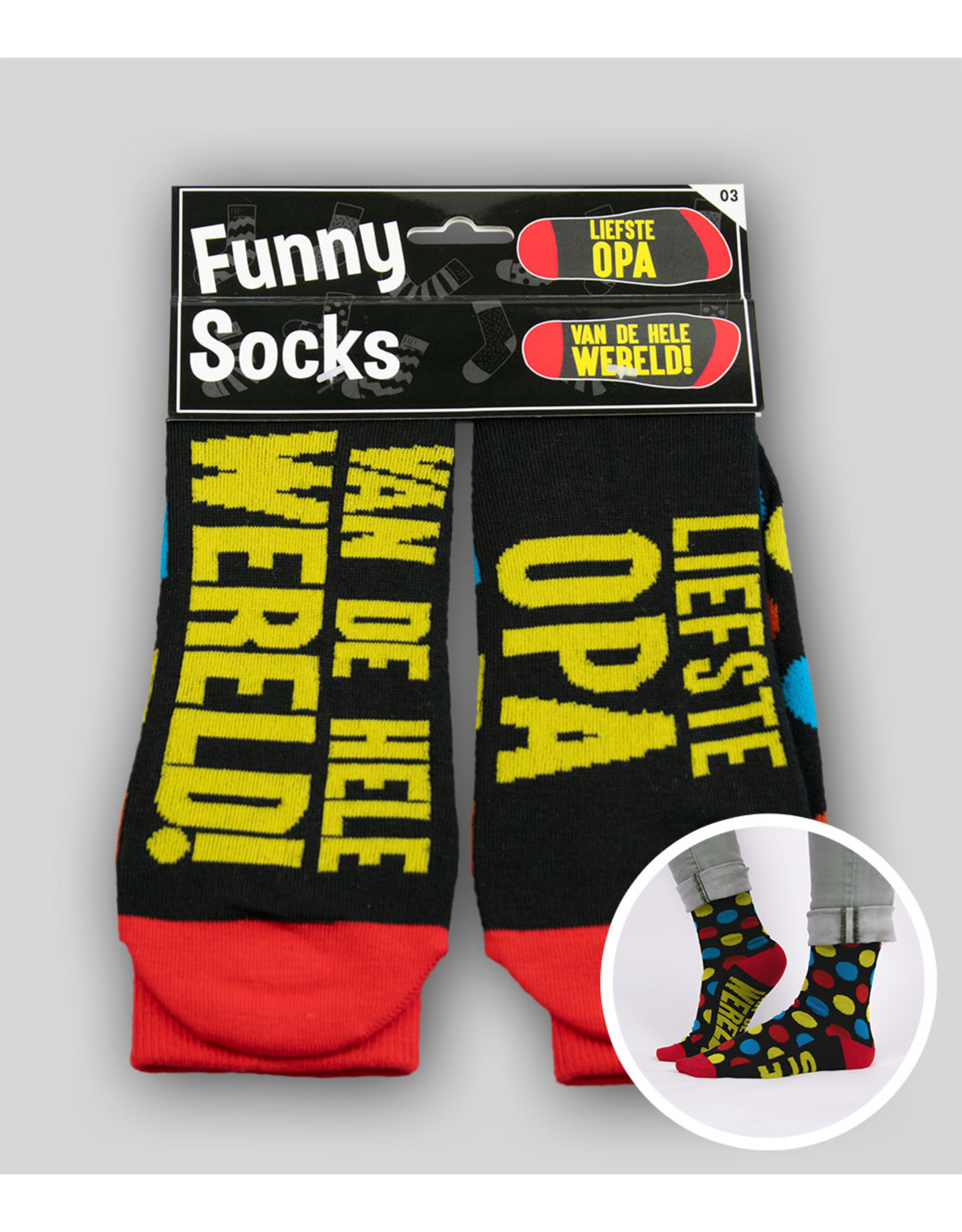 Funny socks Liefste opa