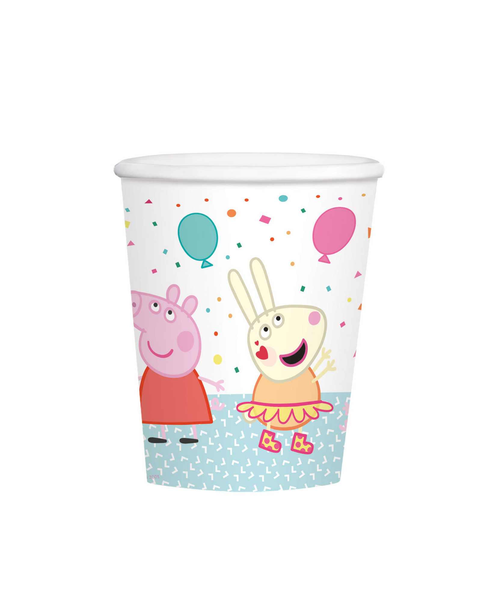 Peppa Pig bekers 250 ml 8 stuks