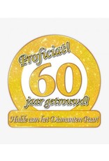 Huldeschild special 60 jaar getrouwd