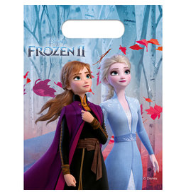 Disney Frozen 2 uitdeelzakjes 6 stuks