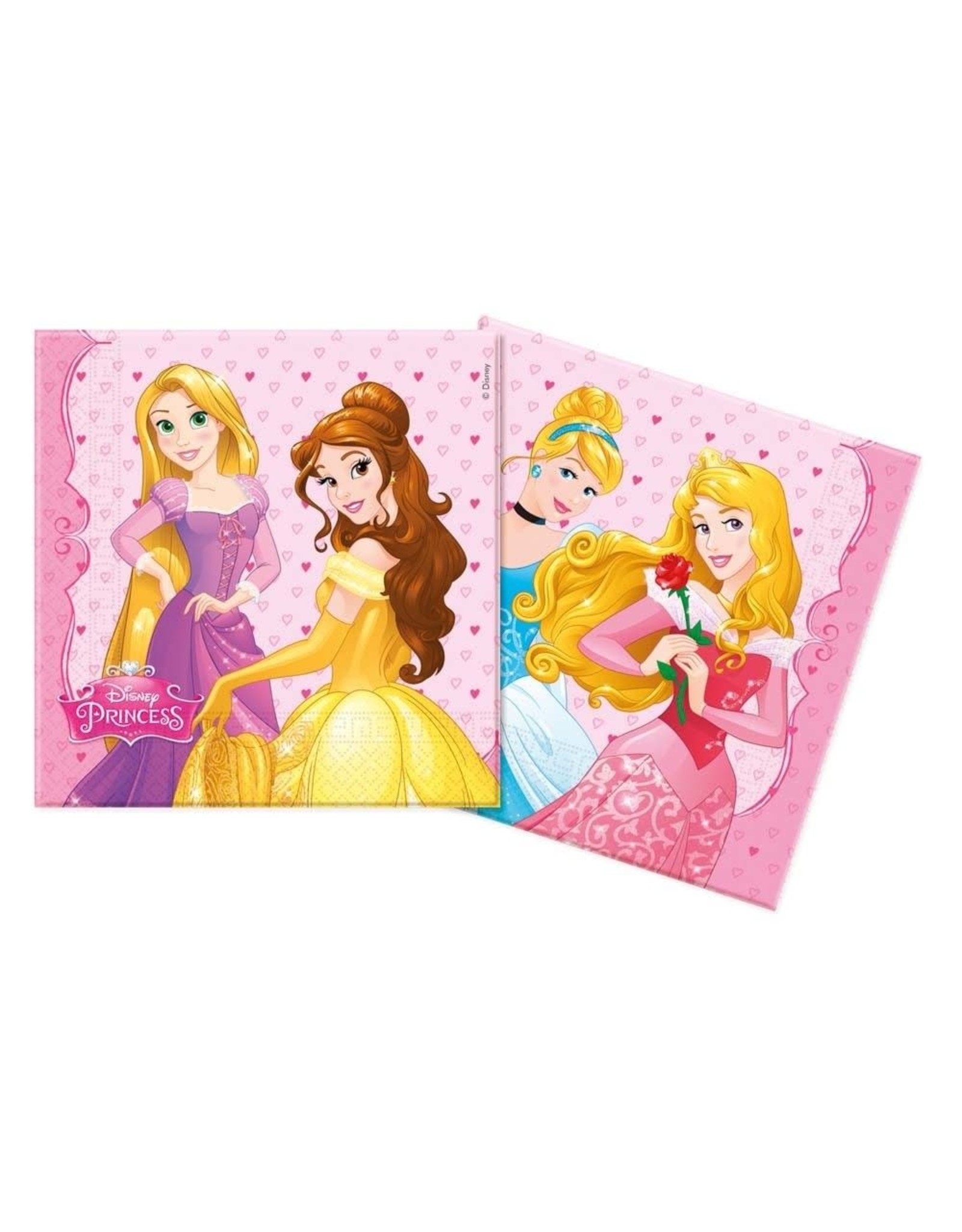 Disney Princess servetten 20 stuks 33 x 33 cm