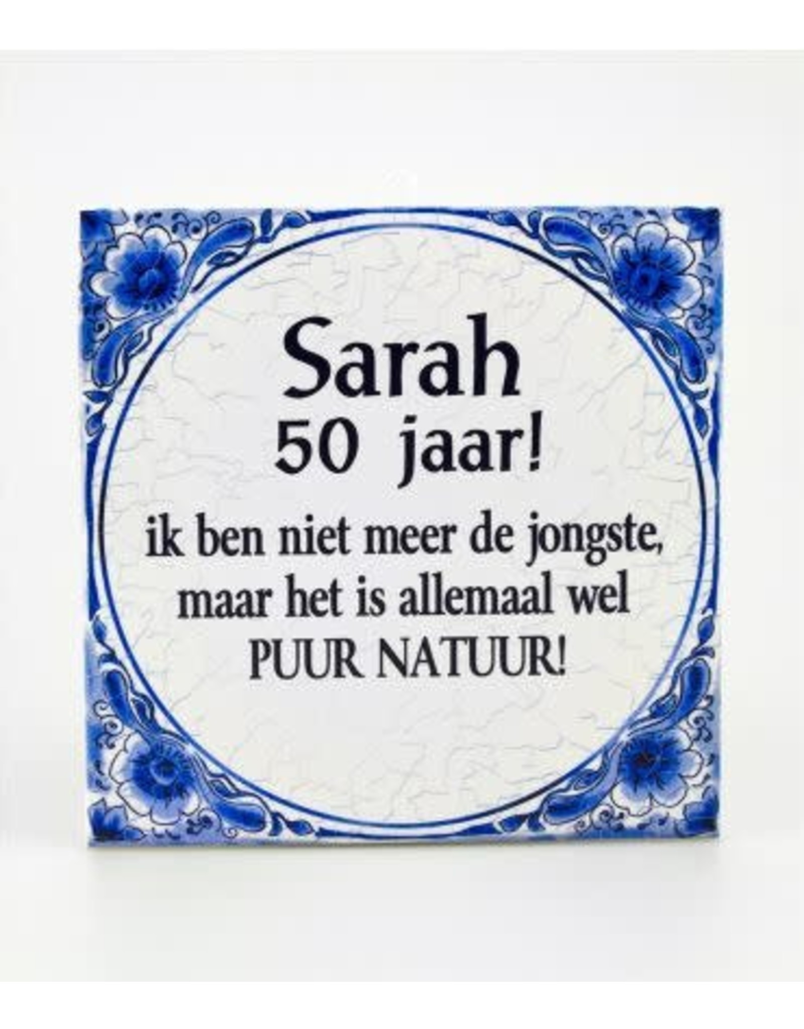 Delftse tegel Sarah