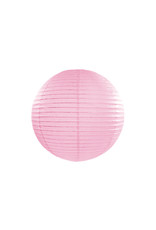 Papieren lampion 25 cm baby roze