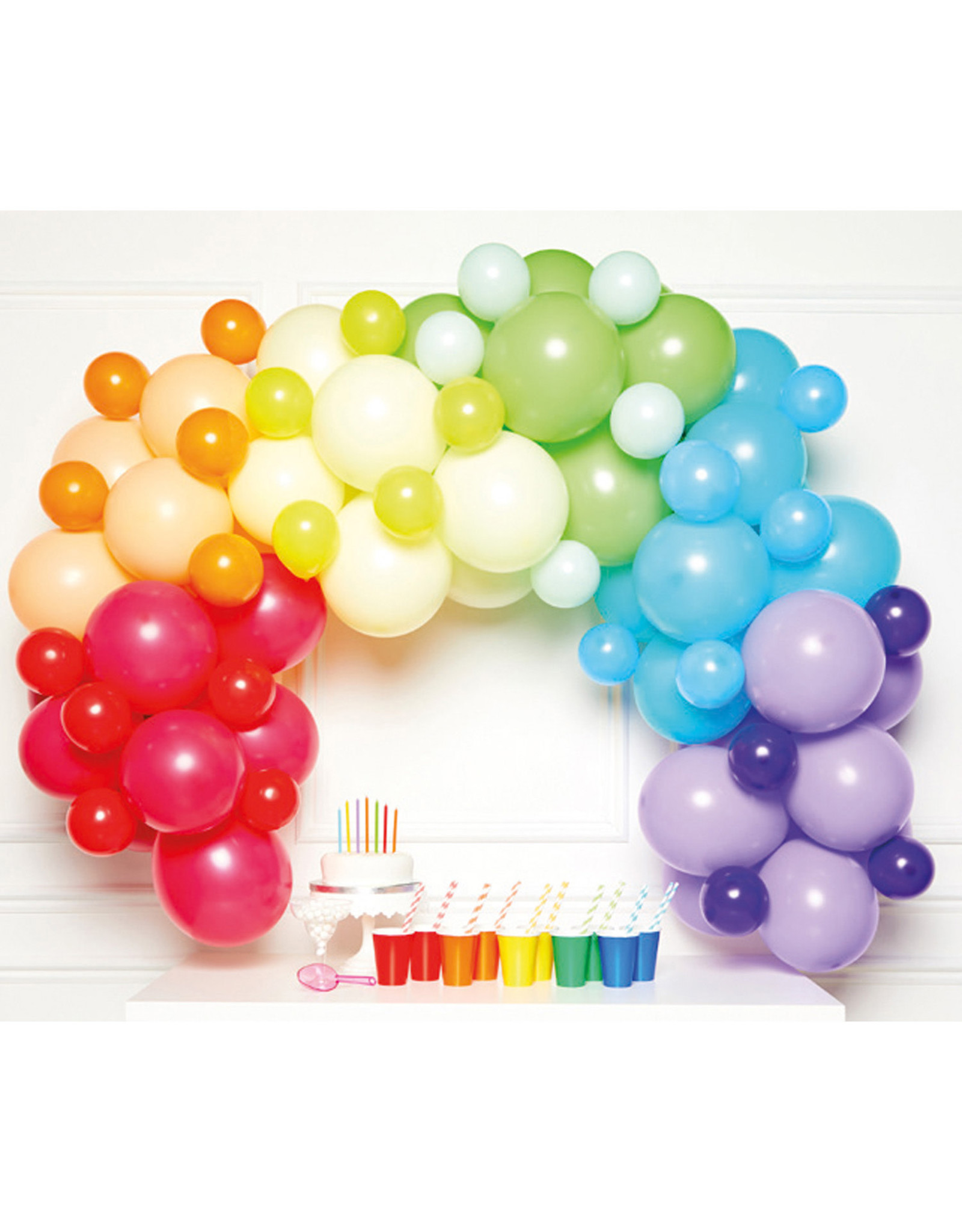 Ballonnenboogset DIY multicolour 78 ballonnen
