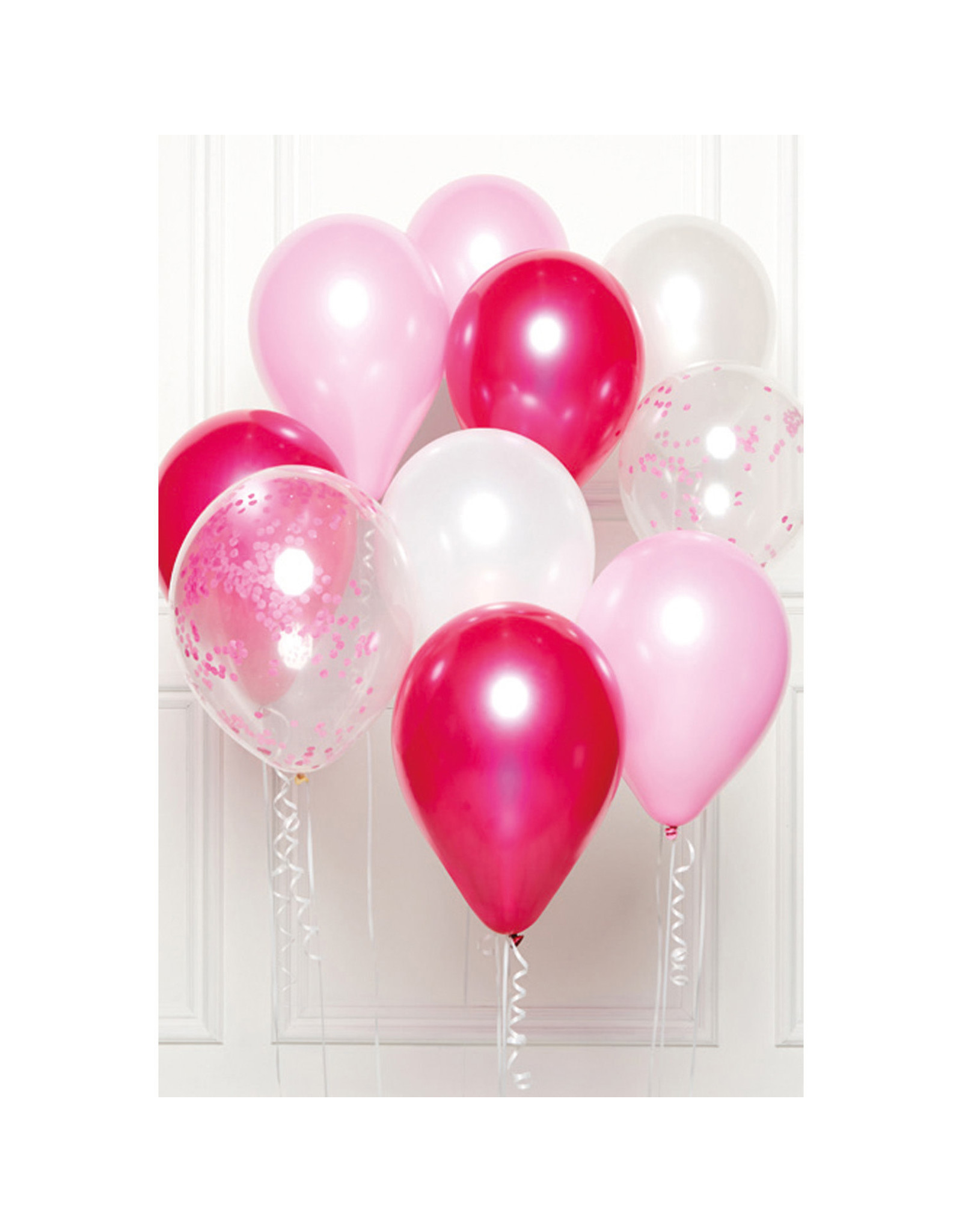 Ballonnenset roze/baby roze 10 stuks