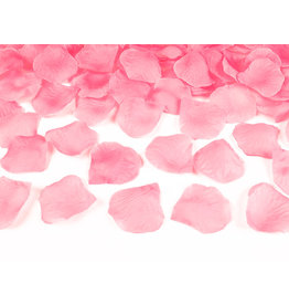 Rozenblaadjes baby roze (+/-100 stuks)