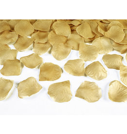 Rozenblaadjes goud (+/- 100 stuks)