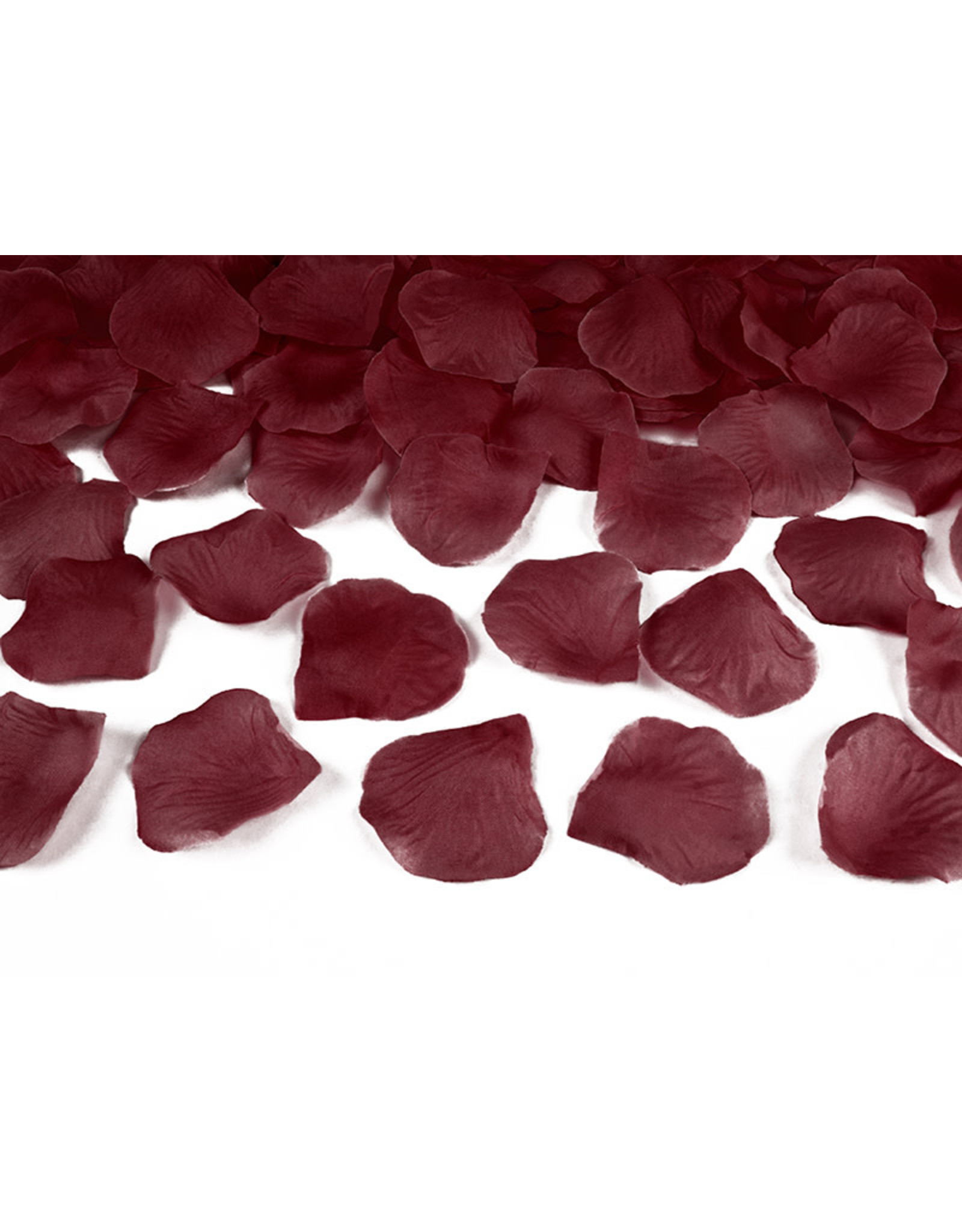 Rozenblaadjes bordeaux rood  (+/- 144 stuks)