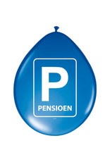 Ballonnen pensioen 8 stuks