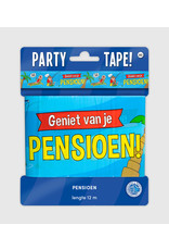 Party tape pensioen cartoon 12 meter