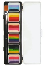PXP splitcake set met penseel 6-delig (A) (43698)