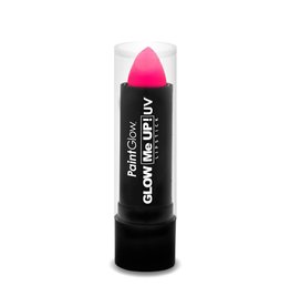 Neon lipstick UV reactive magenta