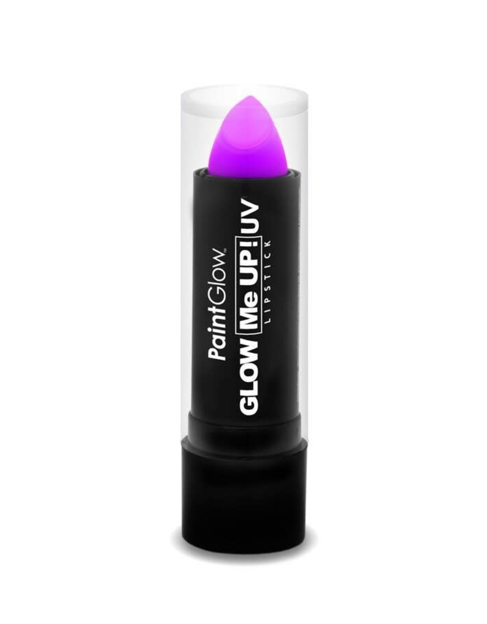 Neon lipstick UV reactive purple