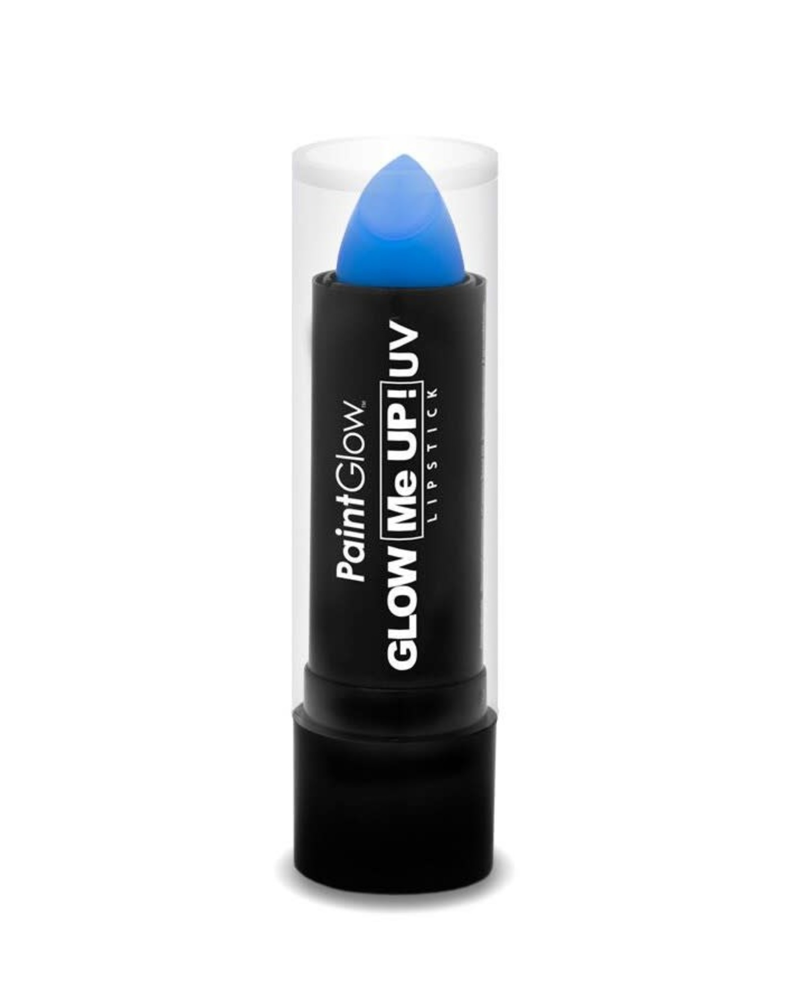 Neon lipstick UV reactive blue