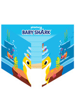 Baby Shark uitnodigingen 8 stuks