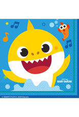 Baby Shark servetten 33 cm x 33 cm 16 stuks