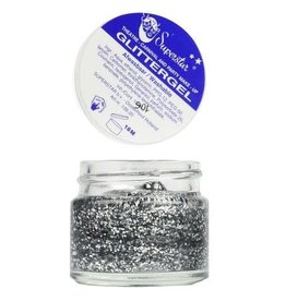 Superstar glittergel huid&haar zilver 20 ml