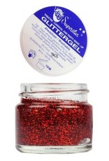 Superstar glittergel haar&huid rood 20 ml