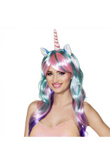 Boland unicorn pruik daydream 1 stuk