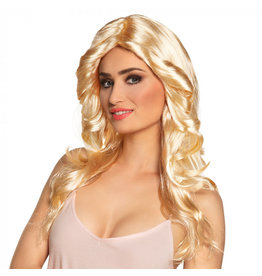 Boland pruik disco doll blond 1 stuk