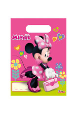 Minnie Mouse uitdeelzakjes 6 stuks