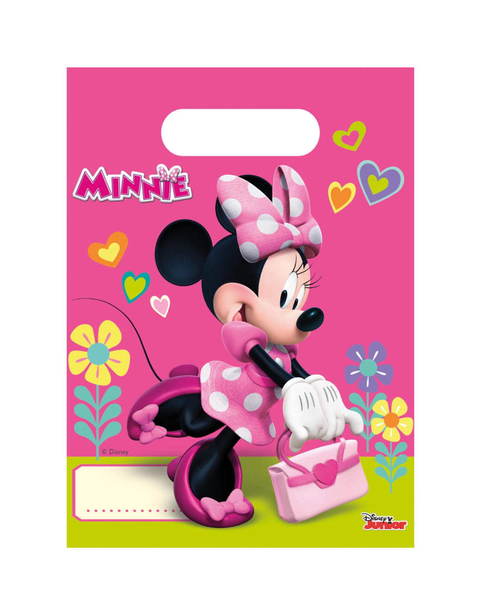 Minnie Mouse uitdeelzakjes 6 stuks