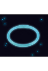 Lichtgevende armband blauw 1 stuk