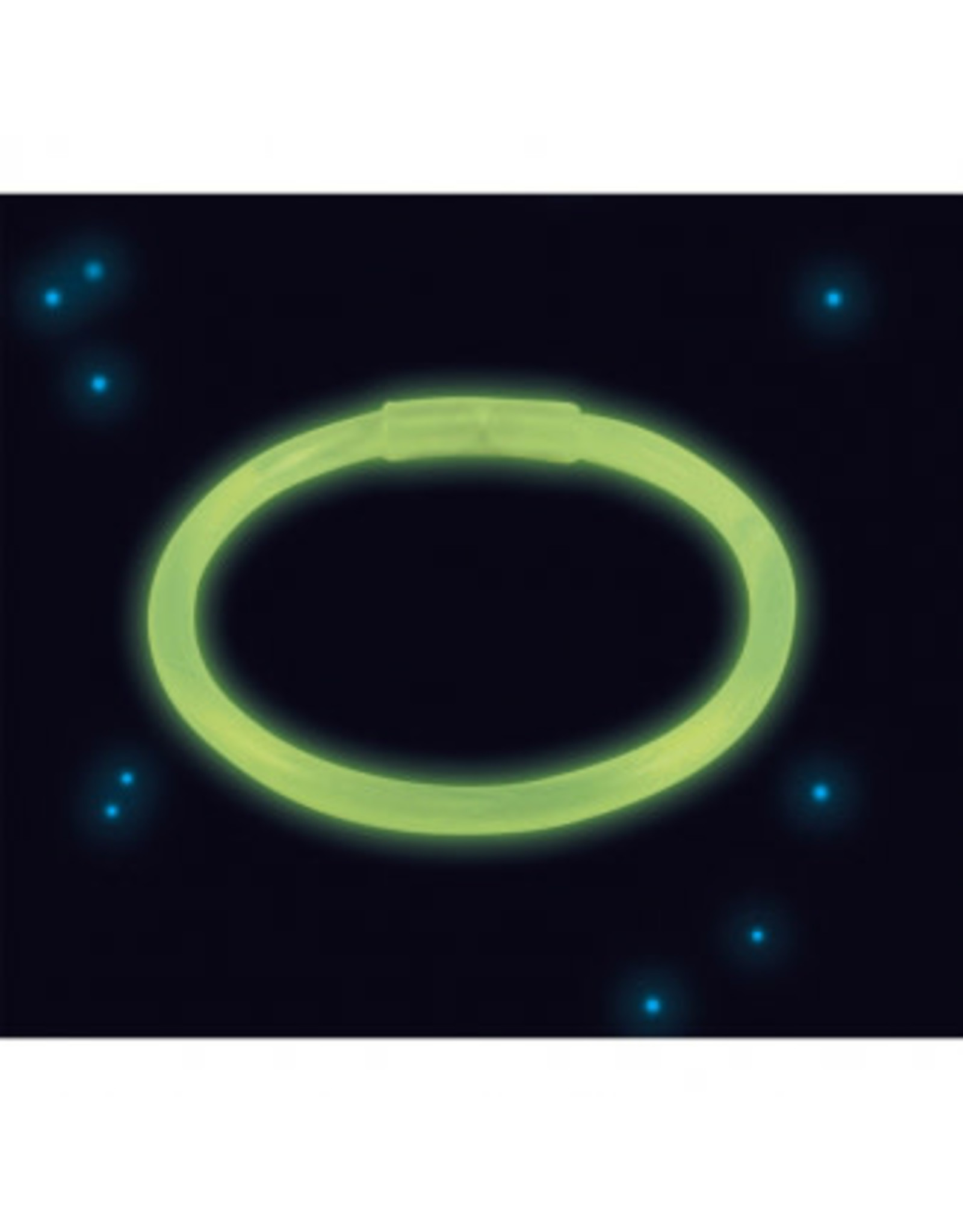 Lichtgevende armband groen 1 stuk