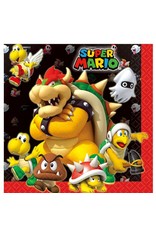 Super Mario servetten 20 stuks 33 x 33 cm