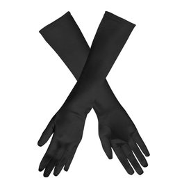 Boland handschoenen Monte Carlo satijn zwart