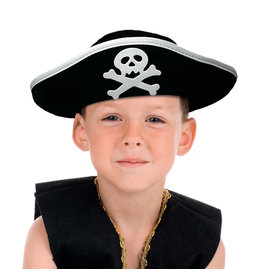 Boland kinderhoed piratenkapitein 1 stuk