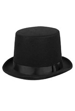 Boland hoge hoed zwart byron, zware kwaliteit