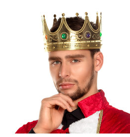 Boland koningskroon goud 1 stuk