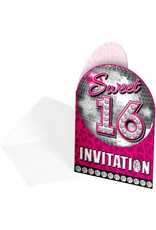 Uitnodigingen sweet 16