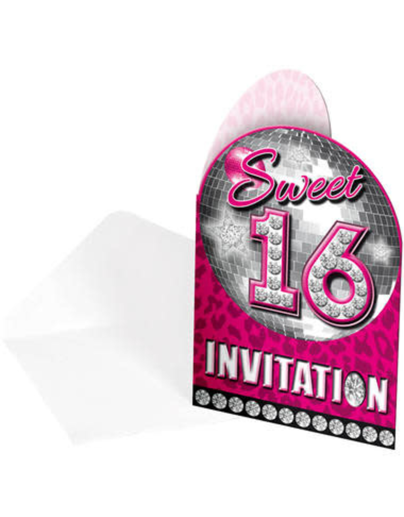 Uitnodigingen sweet 16