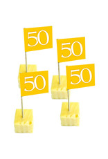 Party prikkers 50 goud 50 stuks