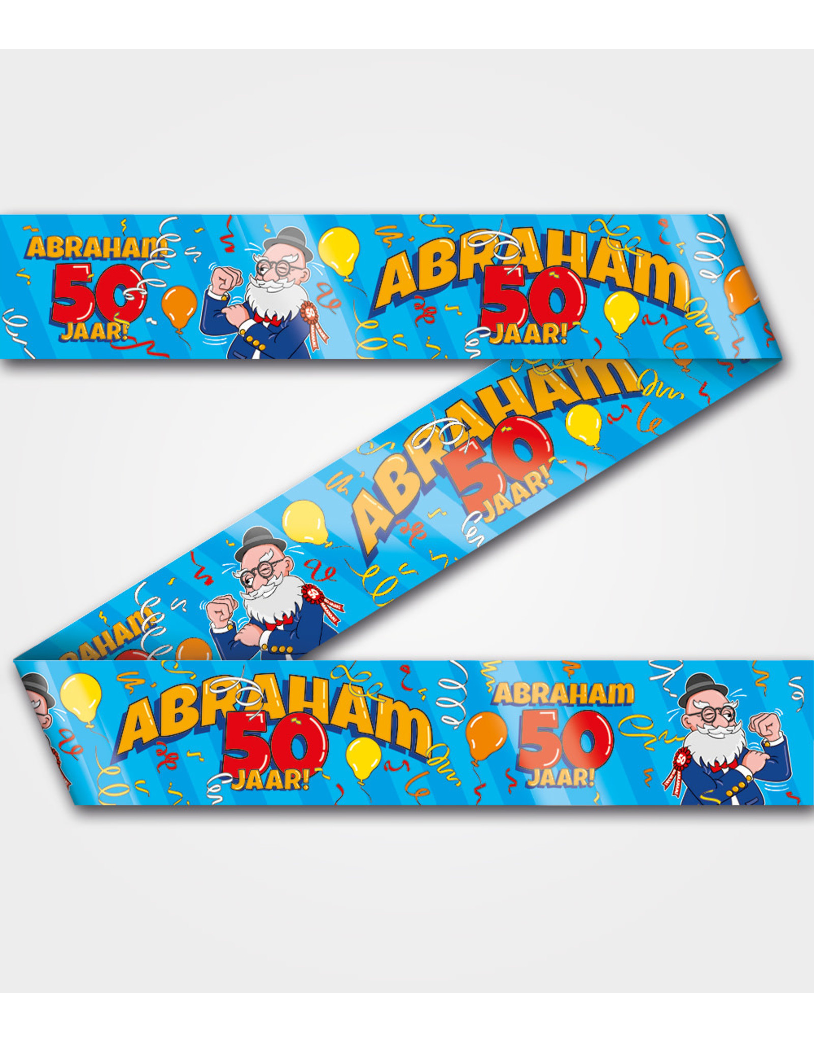 Party tape Abraham cartoon 12 meter