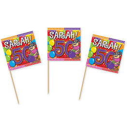 Party prikkers Sarah 50 stuks