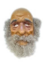 Masker abraham met haar 1 stuk