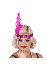 Hoofdband flapper met diadeem