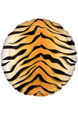 Amscan folieballon tijgerprint 43 cm