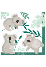 Koala servetten 16 stuks 33 x 33 cm