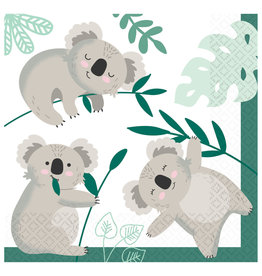 Koala servetten 16 stuks 33 x 33 cm