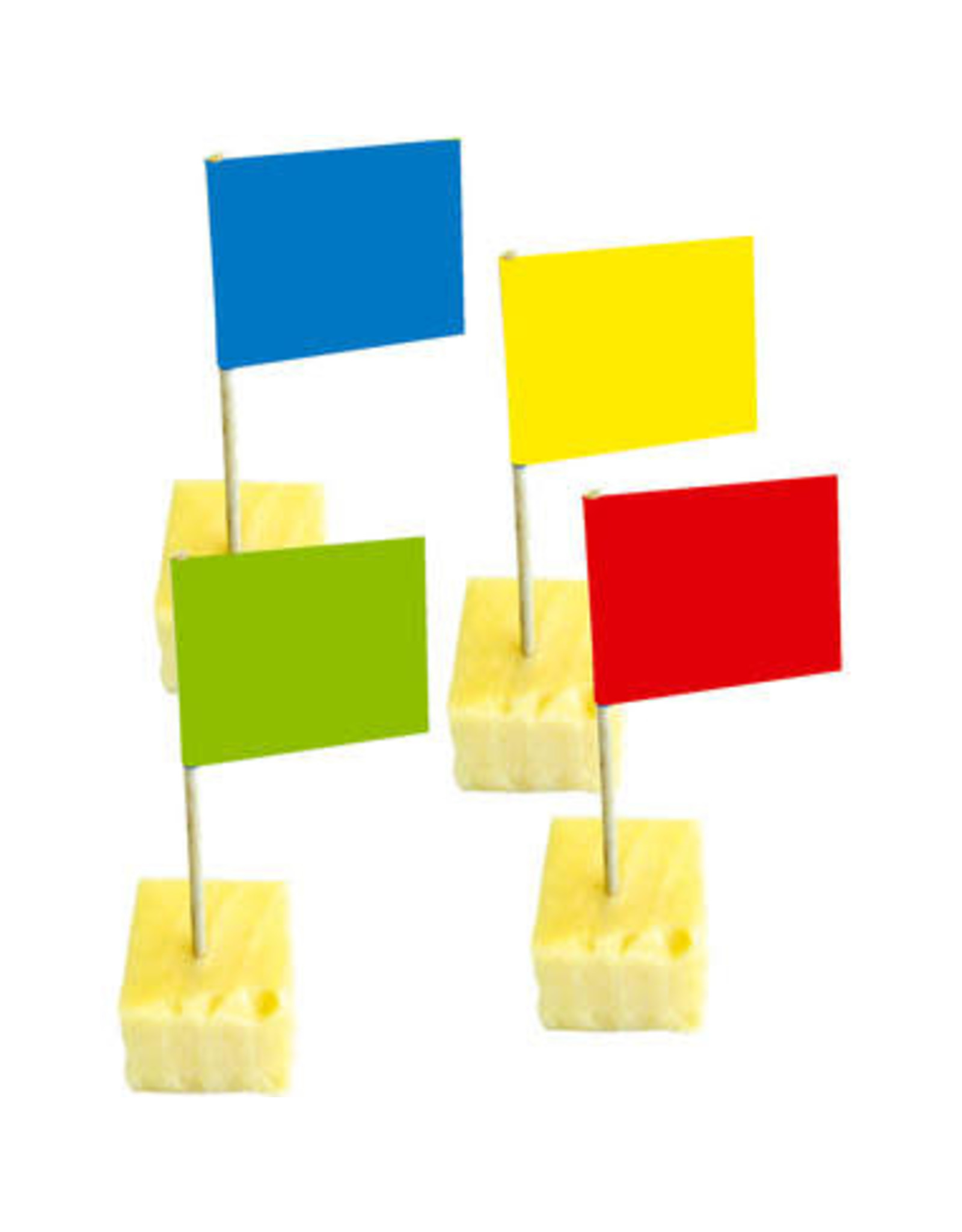 Party prikkers effen kleuren 50 stuks