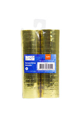 Serpentines goud metallic 2x 18x 4 meter Serpentines goud metallic 2x 18x 4 meter