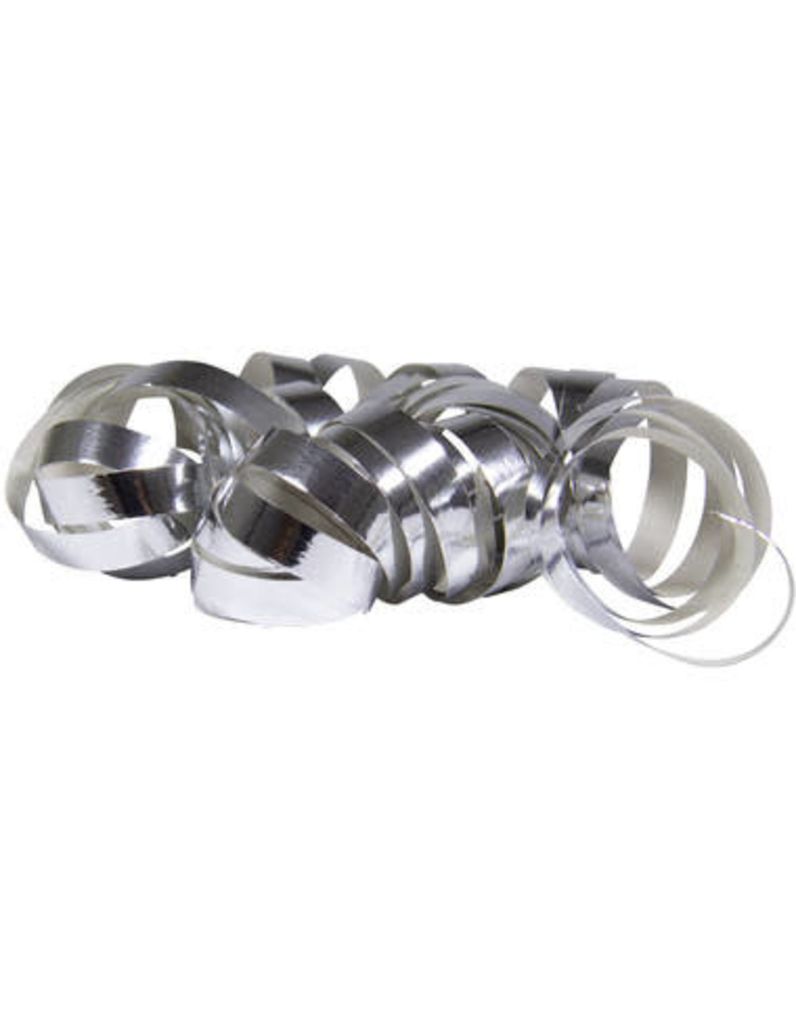 Serpentines zilver metallic 2x 18x 4 meter