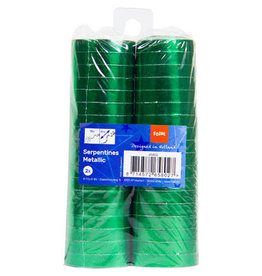 Folat serpentines groen metallic 2x 18x 4 meter