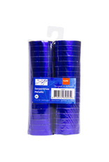 Serpentines blauw metallic 2x 18x 4 meter Serpentines blauw metallic 2x 18x 4 meter