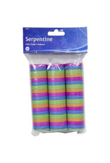 Serpentines mix kleuren 3x 18 x 4 meter Serpentines mix kleuren 3x 18 x 4 meter