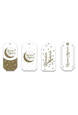 Gift tags Ramadan Mubarak 8 stuks